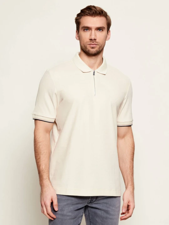 Zdjęcie produktu BOSS BLACK Polo C-Pei 04 | Regular Fit beżowy