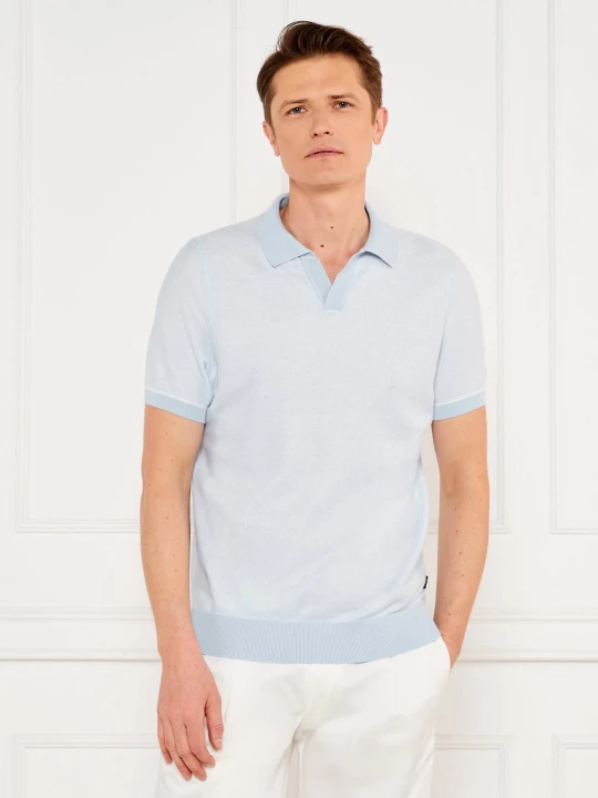 Zdjęcie produktu BOSS BLACK Polo H-Jianluca | Regular Fit błękitny