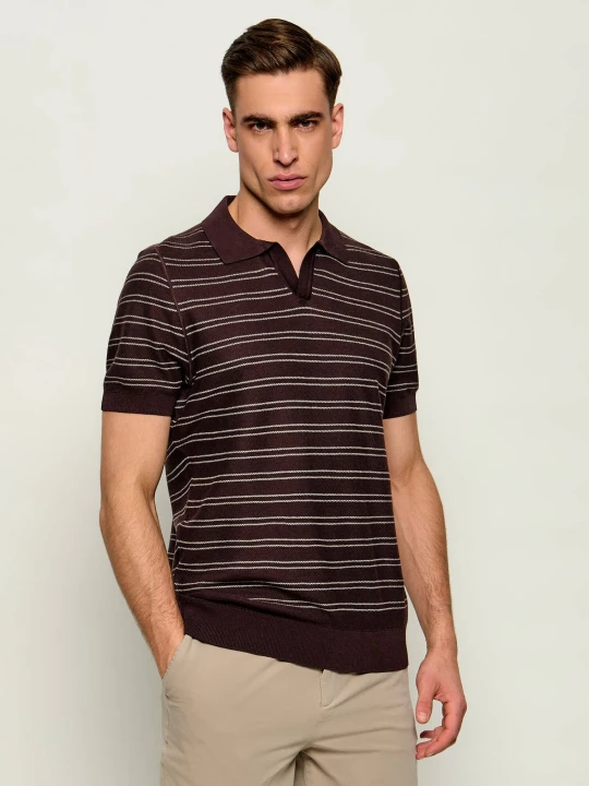 Zdjęcie produktu BOSS BLACK Polo H-Narciso | Regular Fit brązowy