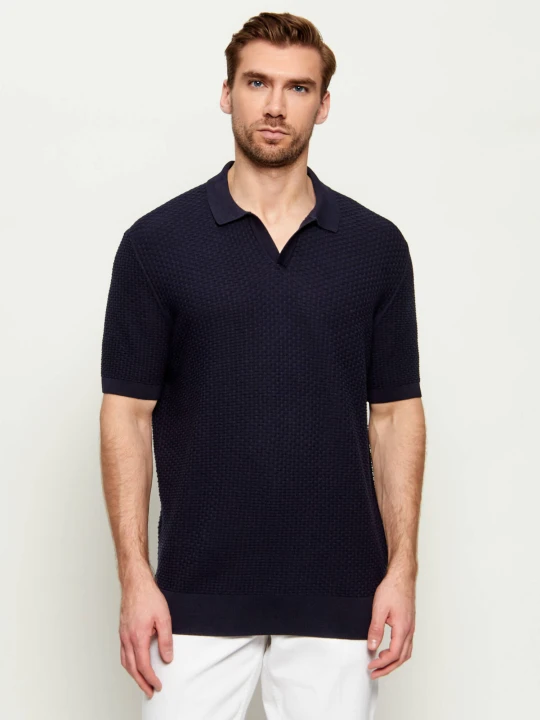 Zdjęcie produktu BOSS BLACK Sweter H-Natalo | Regular Fit granatowy