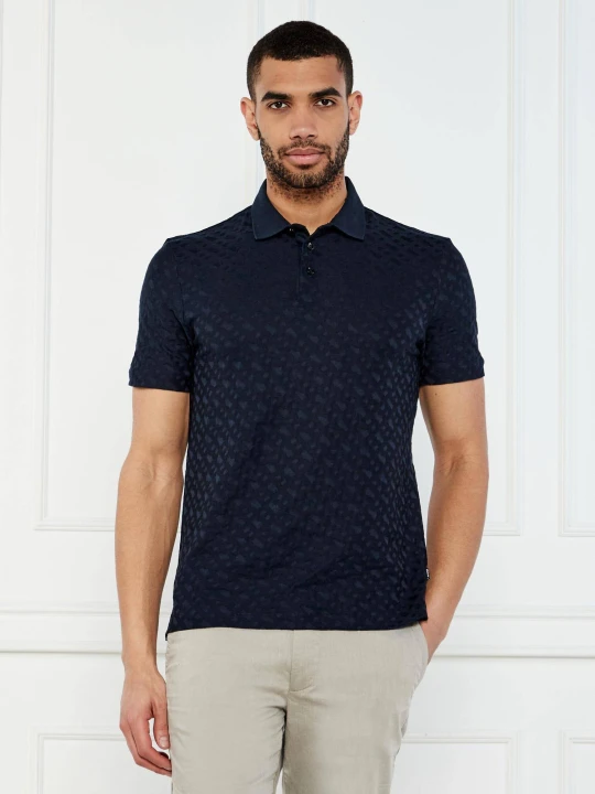 Zdjęcie produktu BOSS BLACK Polo H-Pack 80 | Regular Fit | mercerised granatowy
