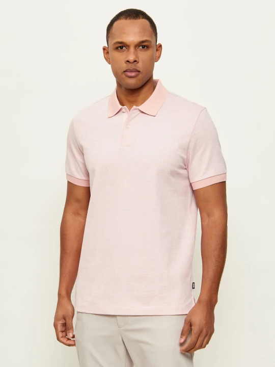 Zdjęcie produktu BOSS BLACK Polo H-Parlay 102 | Regular Fit różowy