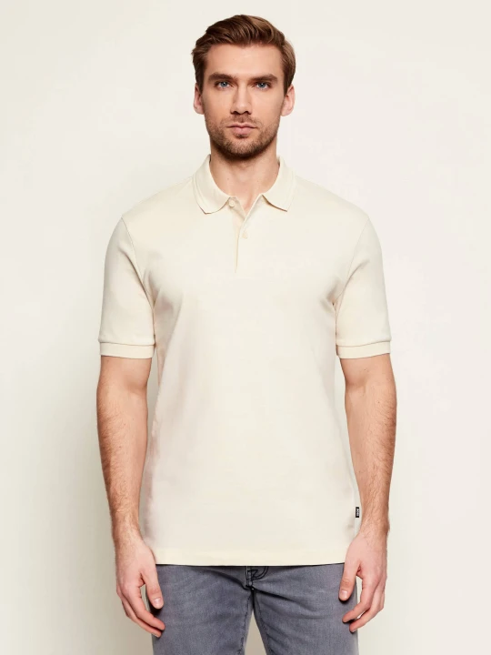 Zdjęcie produktu BOSS BLACK Polo H-Parlay 247 | Regular Fit beżowy
