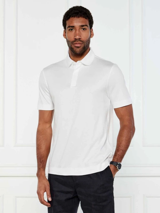 Zdjęcie produktu BOSS BLACK Polo P-Press 52 | Regular Fit biały