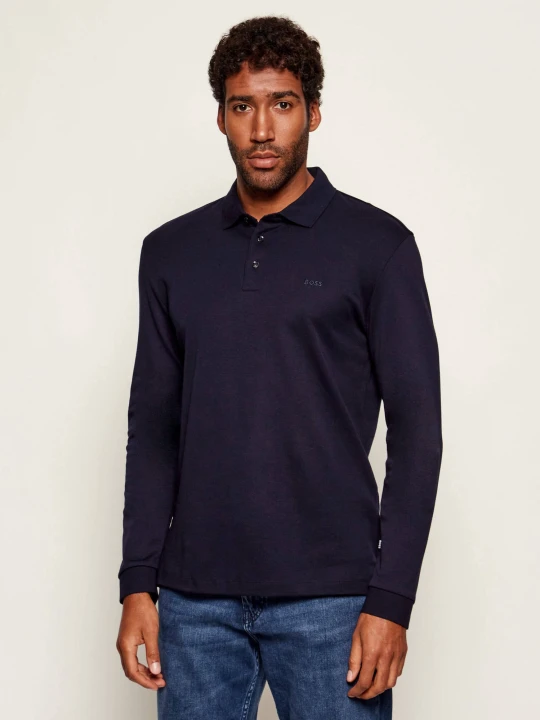 Zdjęcie produktu BOSS BLACK Polo Pado 30 | Regular Fit granatowy