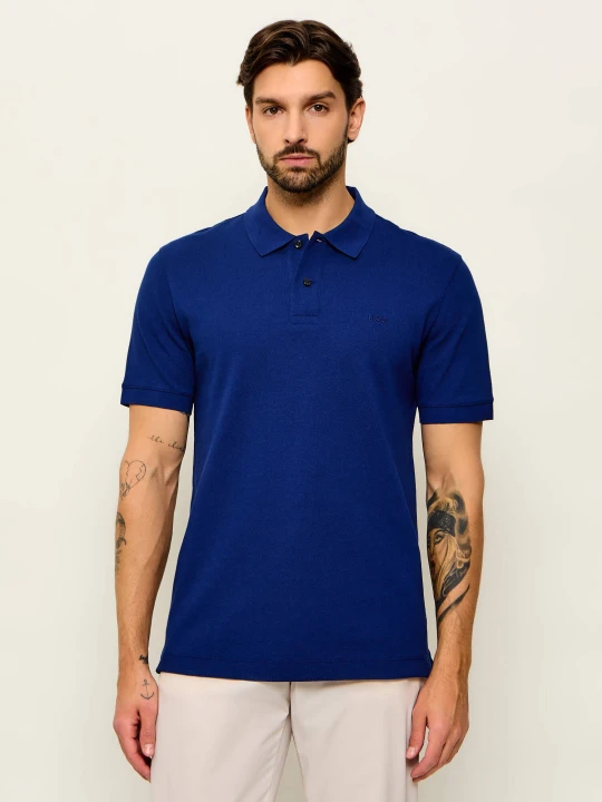 Zdjęcie produktu BOSS BLACK Polo Pallas | Regular Fit chabrowy