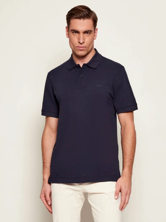 Zdjęcie produktu BOSS BLACK Polo Pallas | Regular Fit granatowy