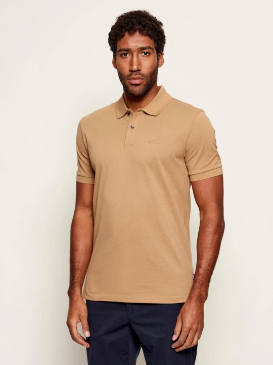 Zdjęcie produktu BOSS BLACK Polo Pallas | Regular Fit beżowy