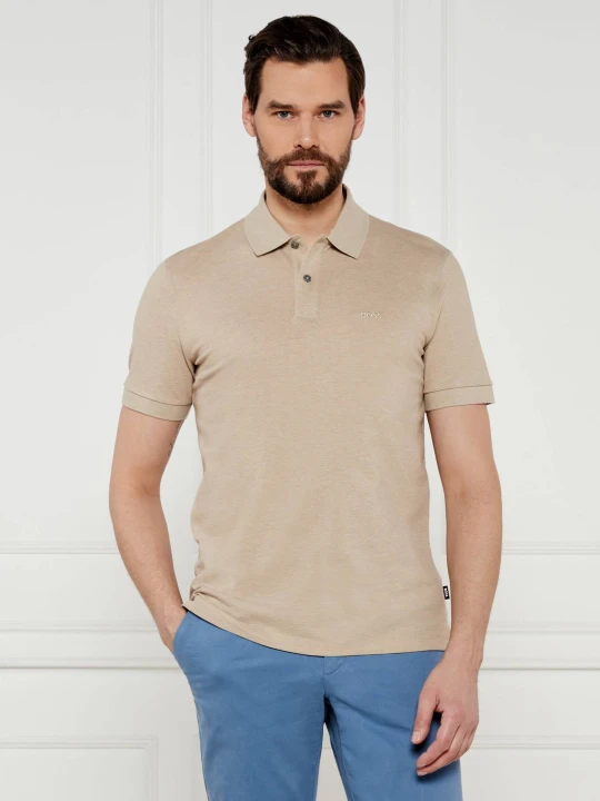 Zdjęcie produktu BOSS BLACK Polo Pallas | Regular Fit beżowy