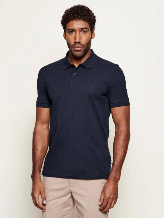 Zdjęcie produktu BOSS BLACK Polo Pallas | Regular Fit granatowy