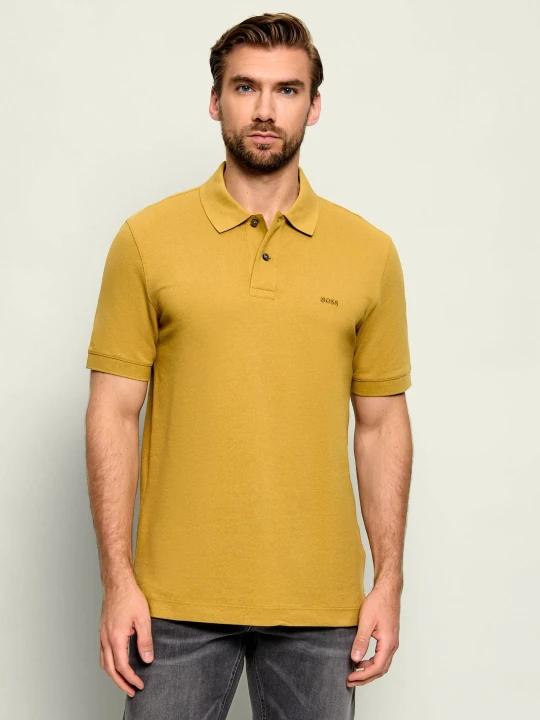 Zdjęcie produktu BOSS BLACK Polo Pallas | Regular Fit musztardowy