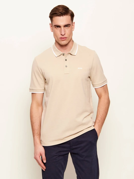 Zdjęcie produktu BOSS BLACK Polo Parlay | Regular Fit beżowy