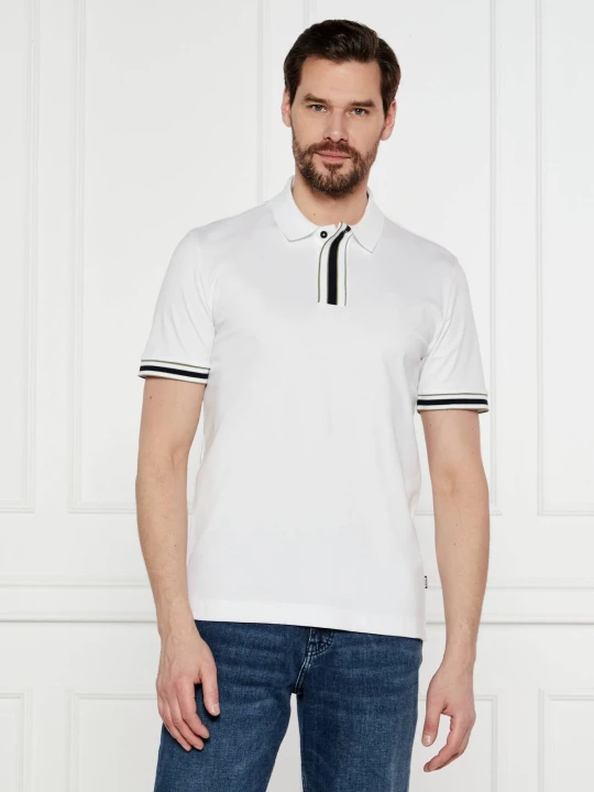Zdjęcie produktu BOSS BLACK Polo Parlay | Regular Fit biały