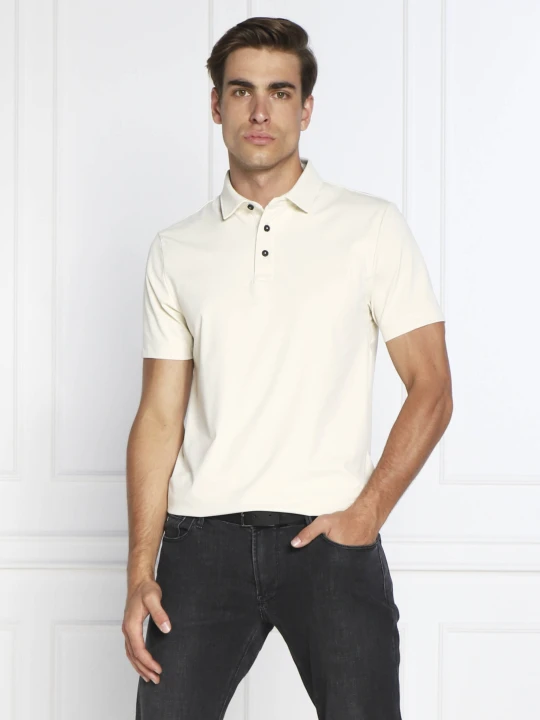 Zdjęcie produktu BOSS BLACK Polo Place 41_P | Regular Fit kremowy