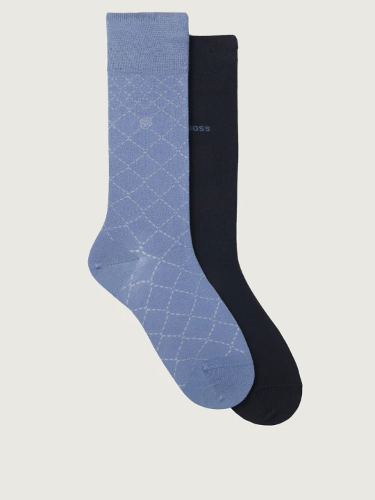 Zdjęcie produktu BOSS BLACK Skarpety 2-pack Mini Argyle CC granatowy