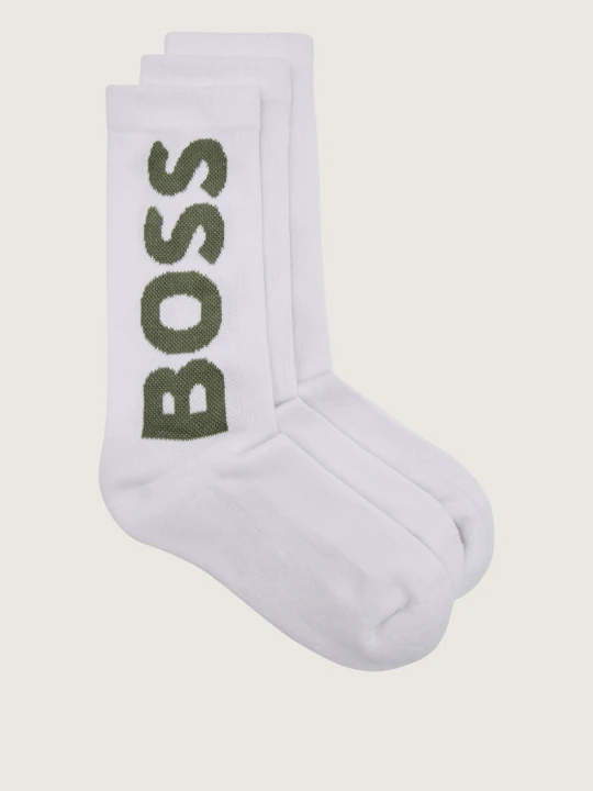 Zdjęcie produktu BOSS BLACK Skarpety 3-pack 3P QS Rib Logo CC biały