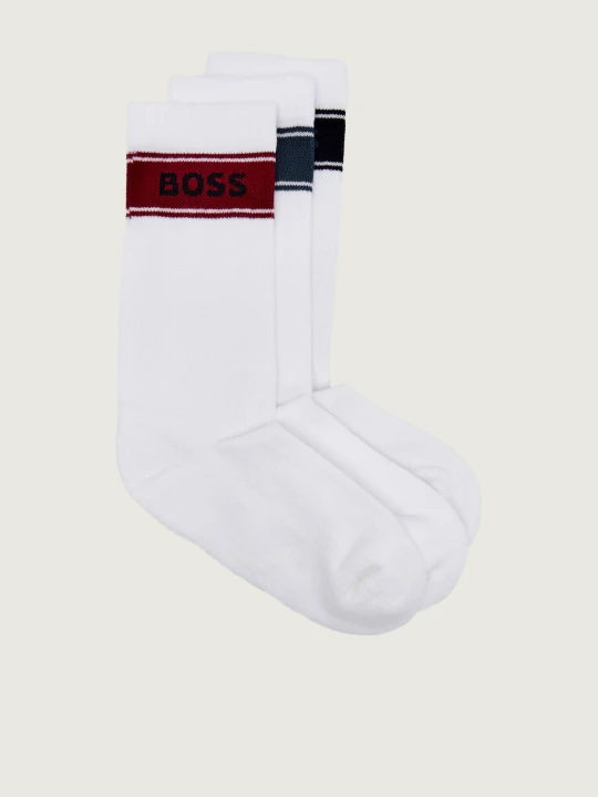 Zdjęcie produktu BOSS BLACK Skarpety 3-pack 3P QS Rib Stripe CC biały