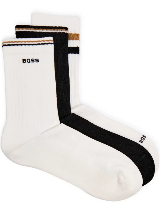 Zdjęcie produktu BOSS BLACK Skarpety 3-pack QS Rib Iconic VB biały