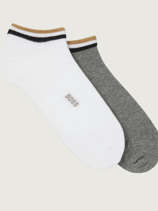 Zdjęcie produktu BOSS BLACK Skarpety/stopki 2-pack 2P AS Uni stripe CC biały