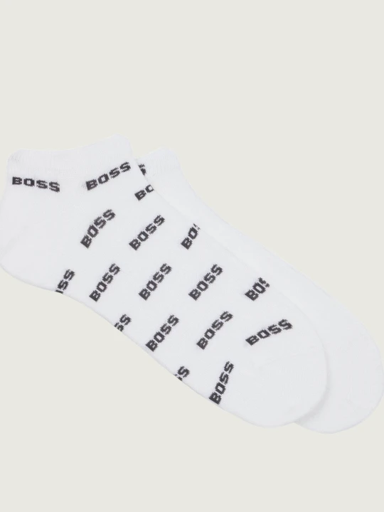 Zdjęcie produktu BOSS BLACK Skarpety / stopki 2-pack AS Allover CC biały