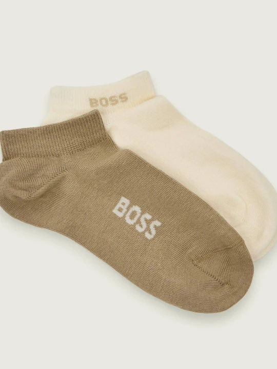 Zdjęcie produktu BOSS BLACK Skarpety / stopki 2-pack AS Logo CC beżowy