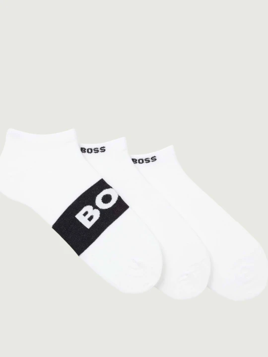 Zdjęcie produktu BOSS BLACK Skarpety/stopki 3 pack AS Logo CC biały