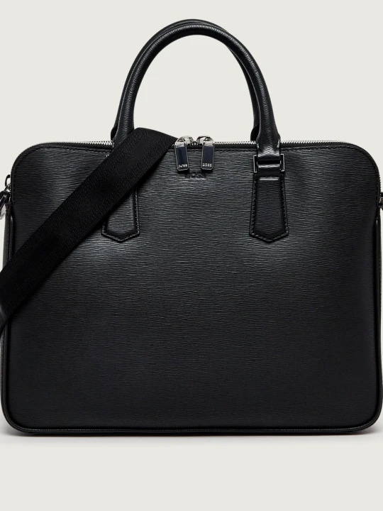Zdjęcie produktu BOSS BLACK Skórzana torba na laptopa 14" New Crosstown_P_Z.D.