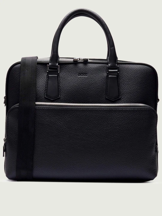 Zdjęcie produktu BOSS BLACK Skórzana torba na laptopa 14\" New Crosstown_S. Doc