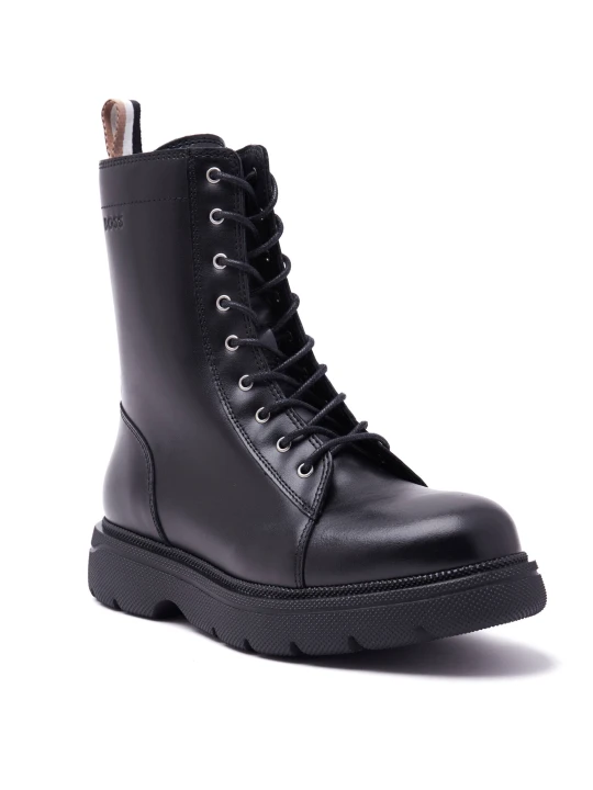Zdjęcie produktu BOSS BLACK Skórzane botki Jacob LaceUp-C