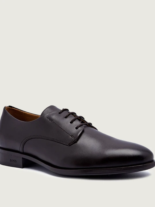 Zdjęcie produktu BOSS BLACK Skórzane derby Colby brązowy