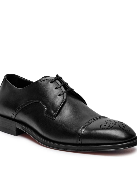 Zdjęcie produktu BOSS BLACK Skórzane derby Derrek