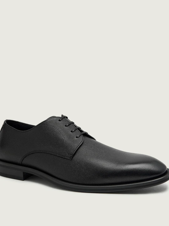 Zdjęcie produktu BOSS BLACK Skórzane derby Derrek_Derb_busb