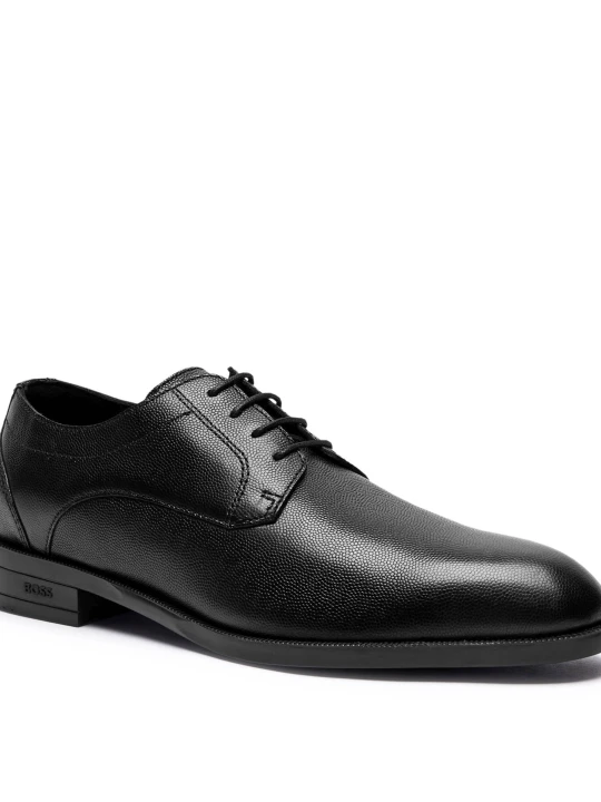 Zdjęcie produktu BOSS BLACK Skórzane derby Tayil_Derb_grpr