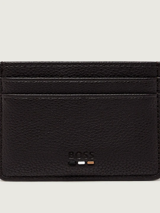 Zdjęcie produktu BOSS BLACK Skórzane etui na karty Ray_S Card N. brązowy