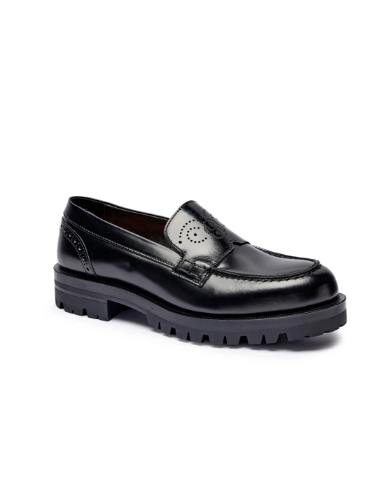 Zdjęcie produktu BOSS BLACK Skórzane loafersy Helen