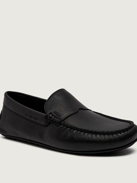 Zdjęcie produktu BOSS BLACK Skórzane mokasyny Noel_Mocc_grpe