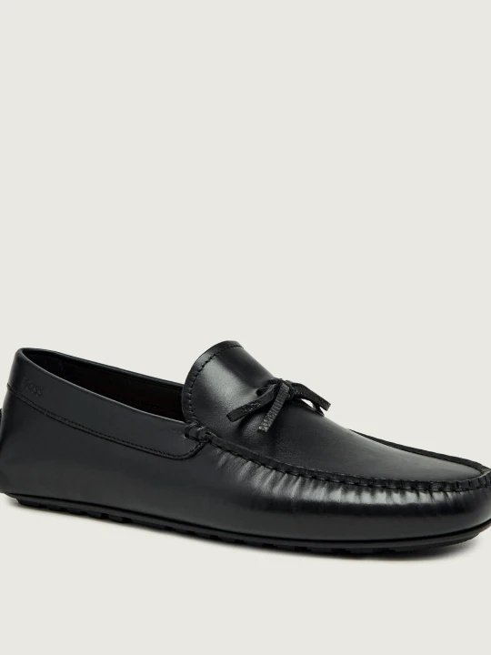 Zdjęcie produktu BOSS BLACK Skórzane mokasyny Noel_Mocc_ltlctb