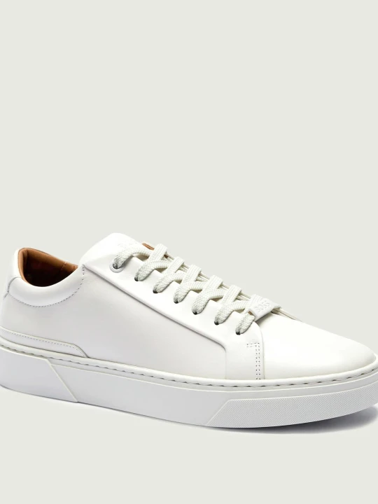 Zdjęcie produktu BOSS BLACK Skórzane sneakersy Gary_Tenn_nalu_N biały