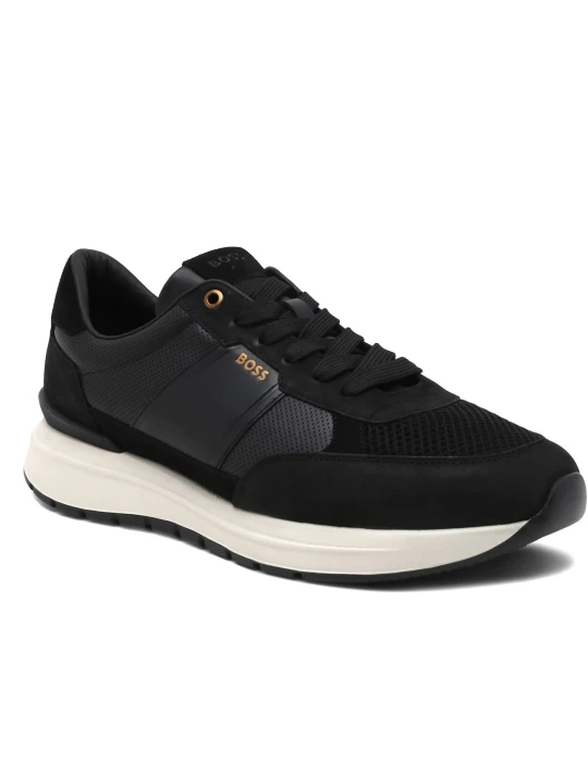 Zdjęcie produktu BOSS BLACK Skórzane sneakersy Jace_Runn_lmme