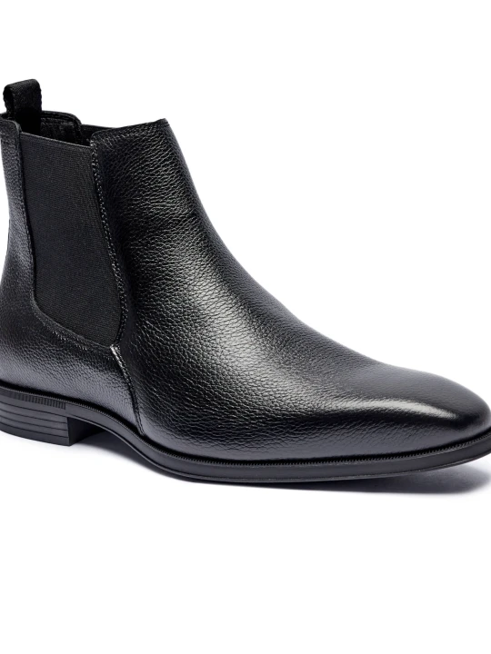 Zdjęcie produktu BOSS BLACK Skórzane sztyblety Theon