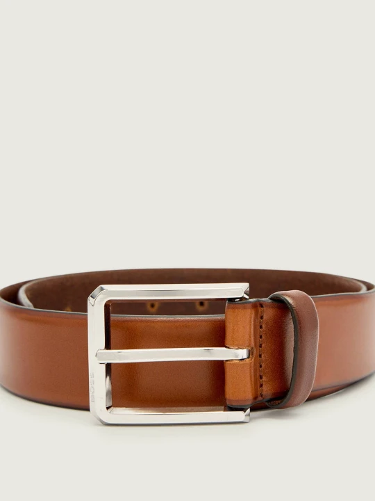 Zdjęcie produktu BOSS BLACK Skórzany pasek Caleb_Sz35 brązowy