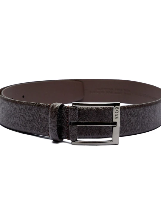 Zdjęcie produktu BOSS BLACK Skórzany pasek Elloy-Sg_Sz35 brązowy