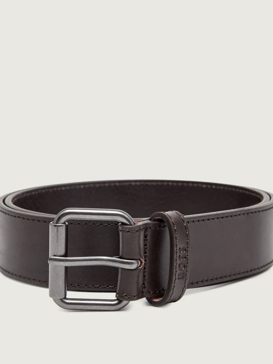 Zdjęcie produktu BOSS BLACK Skórzany pasek Narun-St_Sz35 brązowy