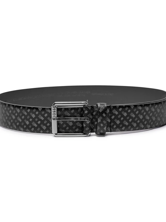 Zdjęcie produktu BOSS BLACK Skórzany pasek Roll-Bmono-S-St_Sz35