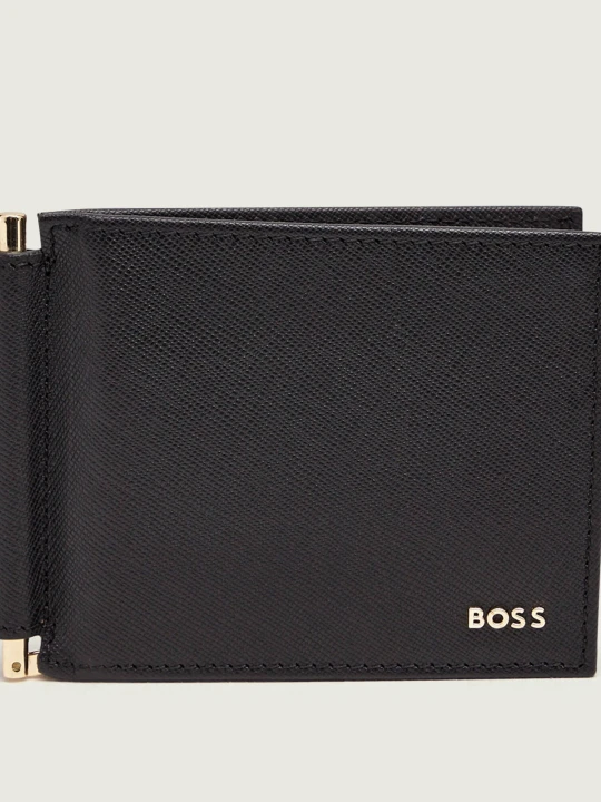 Zdjęcie produktu BOSS BLACK Skórzany portfel GB_6cc Coin_Clip