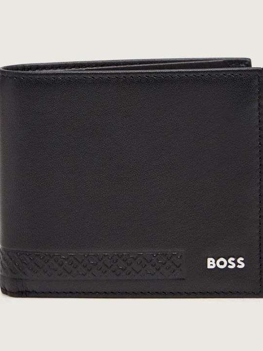 Zdjęcie produktu BOSS BLACK Skórzany portfel GB_Monogram