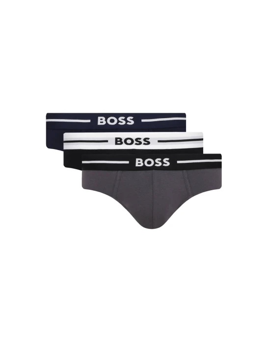 Zdjęcie produktu BOSS BLACK Slipy 3-pack HipBr 3P Bold grafitowy