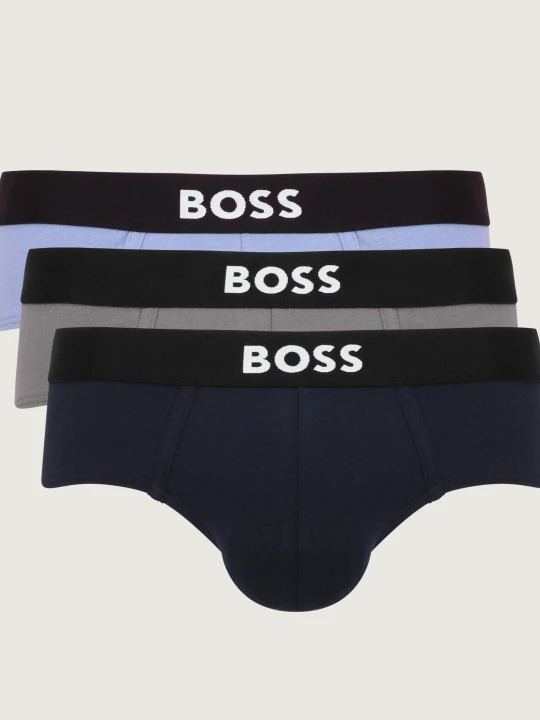 Zdjęcie produktu BOSS BLACK Slipy 3-pack HipBr granatowy