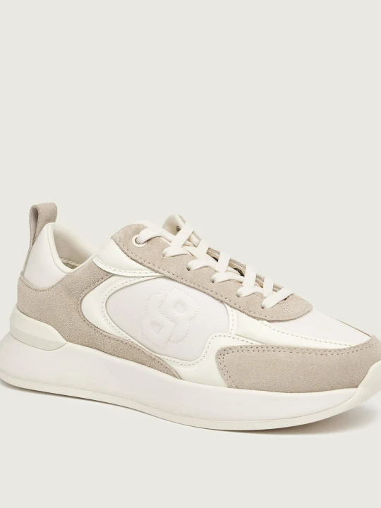 Zdjęcie produktu BOSS BLACK Sneakersy B Icon_Runn_sdny1 | zamsz beżowy