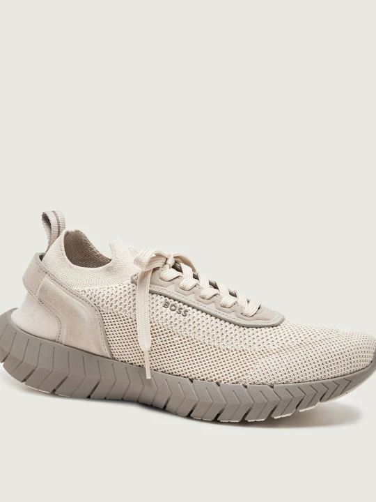 Zdjęcie produktu BOSS BLACK Sneakersy BOSS-MOTION_Slon_kns | zamsz beżowy